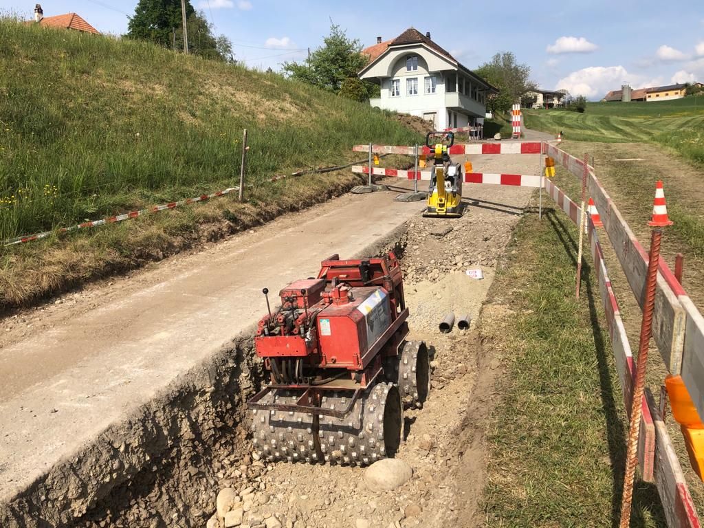 Sanierung Werkleitungen Und Belag – Fuhrer Bau AG